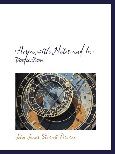 Hosea,with Notes and Introduction