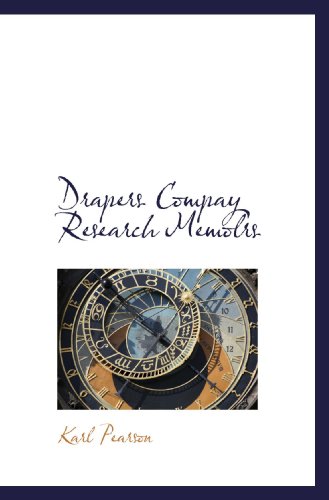 Drapers Compay Research Memolrs