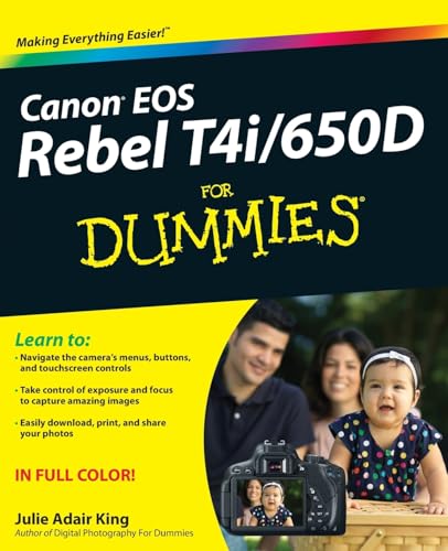 Canon EOS Rebel T4i/650D For Dummies