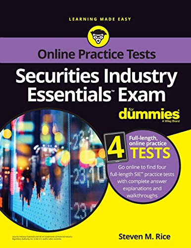 Securities Industry Essentials Exam For Dummies with Online Practice (For Dummies (Career/Education))