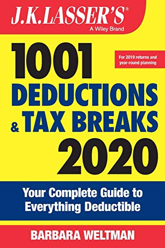 Lasser 1001 Deductions 2020 P: Your Complete Guide to Everything Deductible (J.K. Lasser)