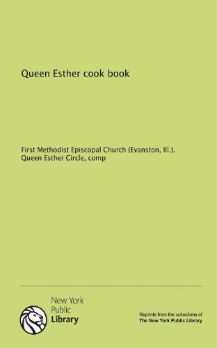 Queen Esther cook book