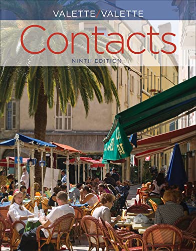 Contacts: Langue et culture françaises