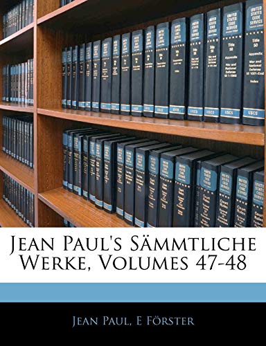 Jean Paul's Sammtliche Werke