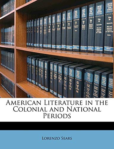 American Literature in the Colonial and National Periods
