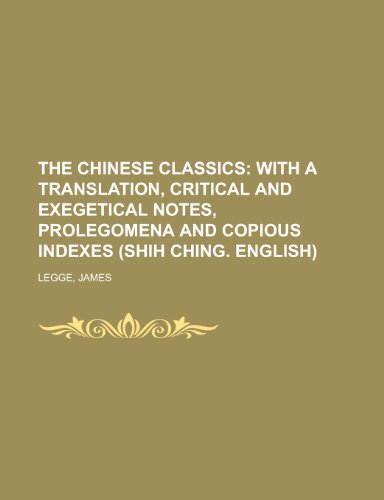 The Chinese Classics Volume 1