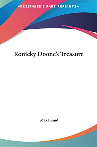 Ronicky Doone's Treasure