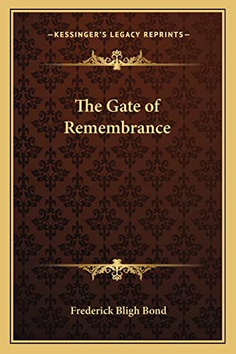 The Gate of Remembrance
