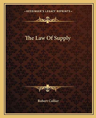 The Law Of Supply