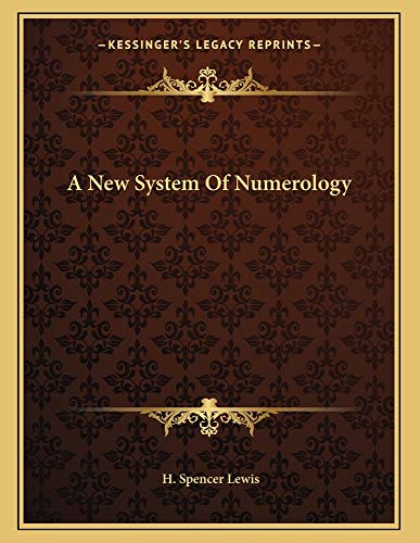 A New System of Numerology