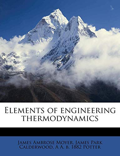 Elements of Engineering Thermodynamics