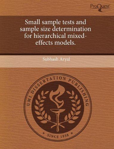 Small sample tests and sample size determination for hierarchical mixed-effects models.