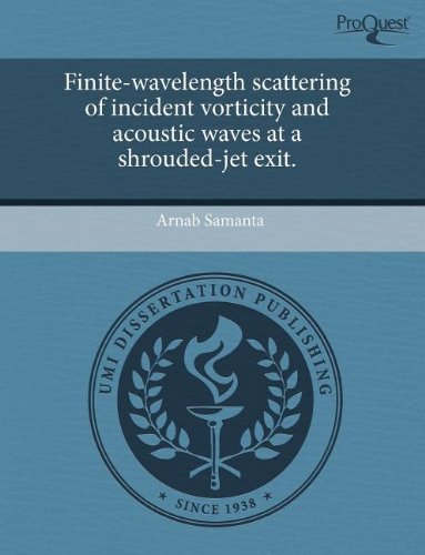 Finite-Wavelength Scattering of Incident Vorticity and Acoustic Waves at a Shrouded-Jet Exit