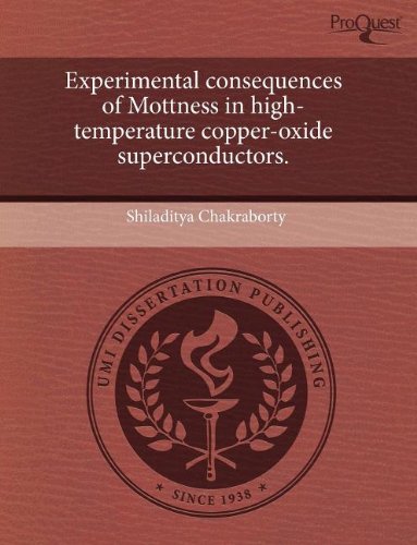 Experimental Consequences of Mottness in High-Temperature Copper-Oxide Superconductors