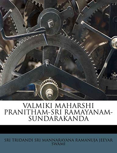 Valmiki Maharshi Pranitham-Sri Ramayanam-Sundarakanda (Telugu Edition)