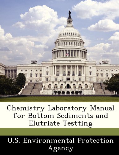 Chemistry Laboratory Manual for Bottom Sediments and Elutriate Testting