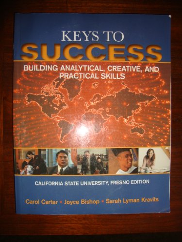 Title: Keys to Success Building Analytical, Creative, and