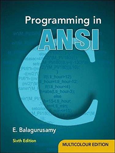 Programming in Ansi C (Old Edition)