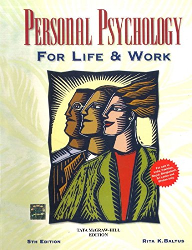 Personal Psychology for Life and Work