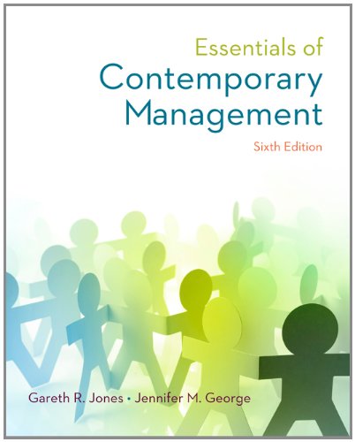 Essentials of Contemporary Management