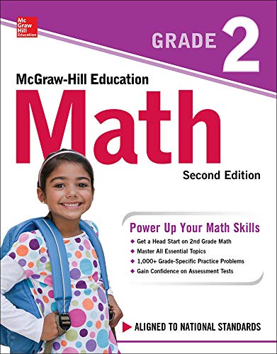 McGraw-Hill Education Math Grade 2, Second Edition (TEST PREP)