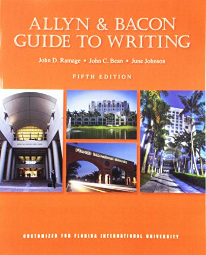 Allyn and Bacon Guide to Writing