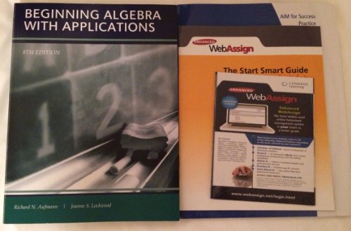Beginning Algebra with Applications Seventh Editio
