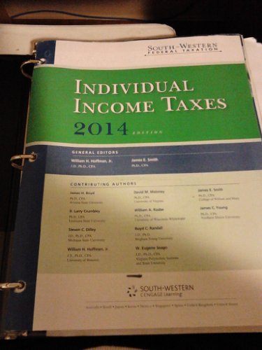 South-Western Federal Taxation 2014: Individual Income Taxes (Swift Individual Income Tax)