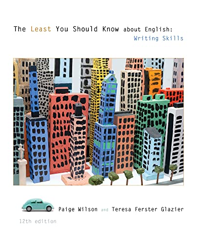 The Least You Should Know About English: Writing Skills