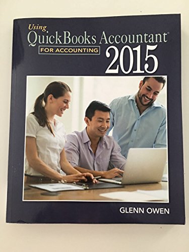 Using QuickBooks Accountant 2015 for Accounting (with QuickBooks CD-ROM)