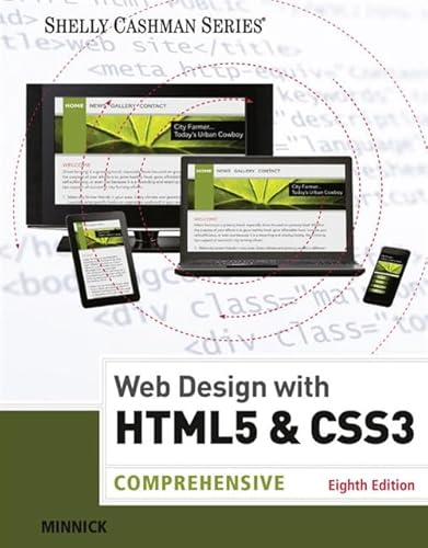 Web Design with HTML & CSS3: Comprehensive (Shelly Cashman)