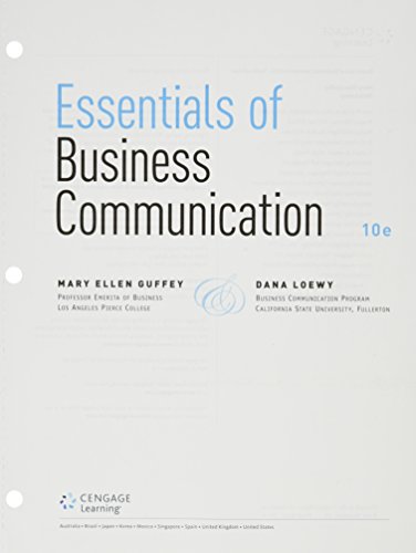 Essentials of Business Communication + Premium Website, 1-term Access + Mindtap Business Communication, 1-term Access