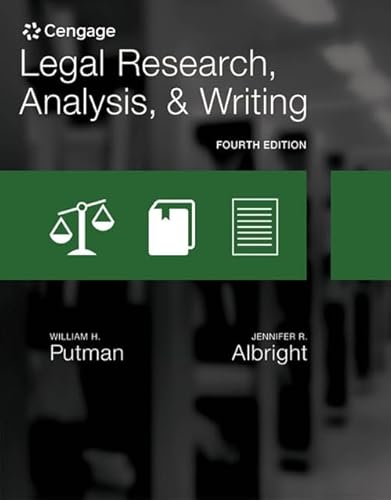 Legal Research, Analysis, & Writing