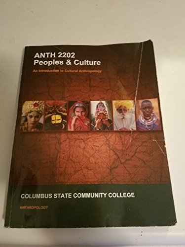 Peoples & Culture, Volume II, ANTH 2202, Columbus State Community College