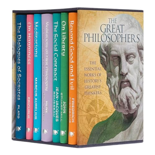 The Great Philosophers Collection: Deluxe 7-Book Hardcover Boxed Set (Arcturus Collector's Classics)