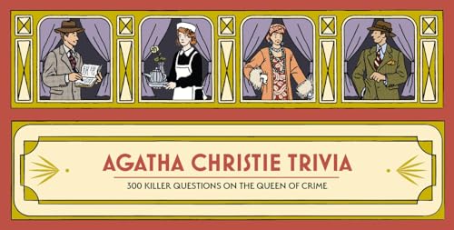 Agatha Christie Trivia: 300 Questions on The Queen of Crime - Stunning Illustrated Cards and Collectible Box. The for Fans of Christie and All Book Lovers!