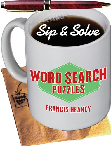 Sip & Solve: Word Search Puzzles