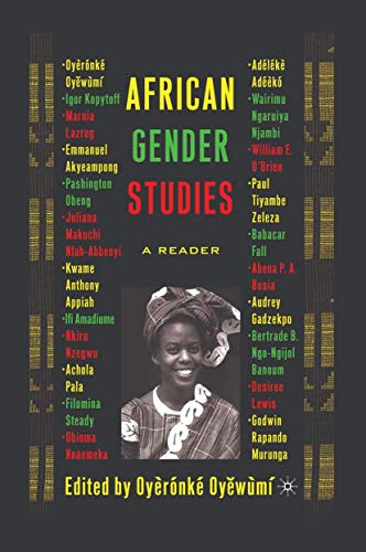 African Gender Studies: A Reader