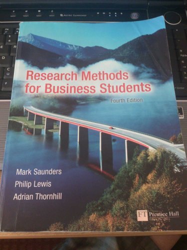 Research Methods for Business Students