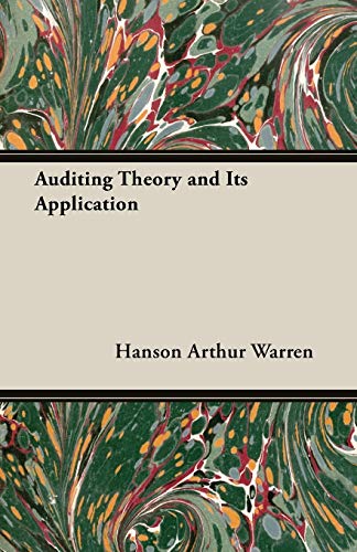 Auditing Theory And Its Application
