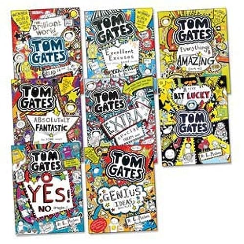 Tom Gates 8 Book Set Sppecial