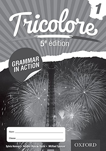Tricolore: Level 1 Grammar in Action Workbook (8 pack)