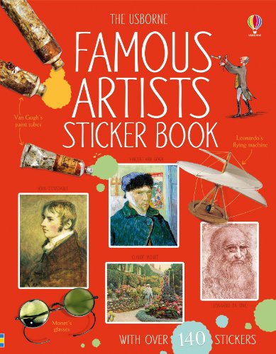 Famous Artists Sticker Book