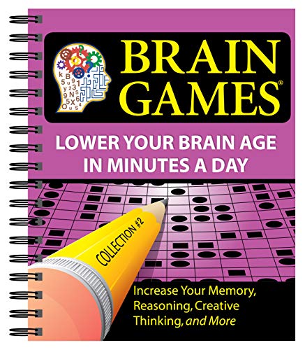 Brain Games #2: Lower Your Brain Age in Minutes a Day (Variety Puzzles) (Volume 2)