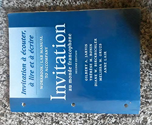 Invitation Au Monde Francophone