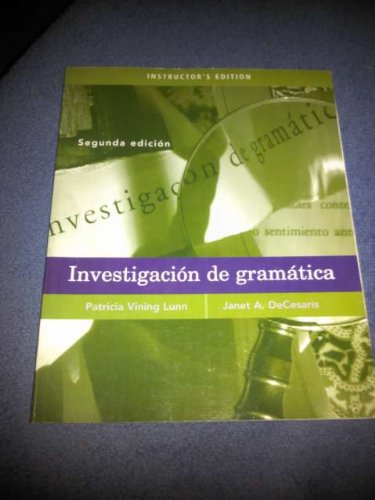 Investigacion Gramatica 2e-IE