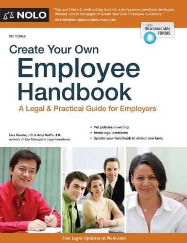Create Your Own Employee Handbook: A Legal & Practical Guide for Employers