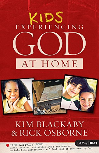 Kids Experiencing God at Home - Kids Ativity Book