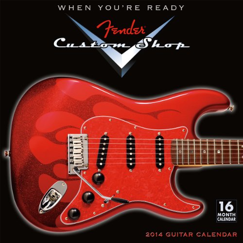 Fender Custom Shop Guitars 2014 Wall (calendar)