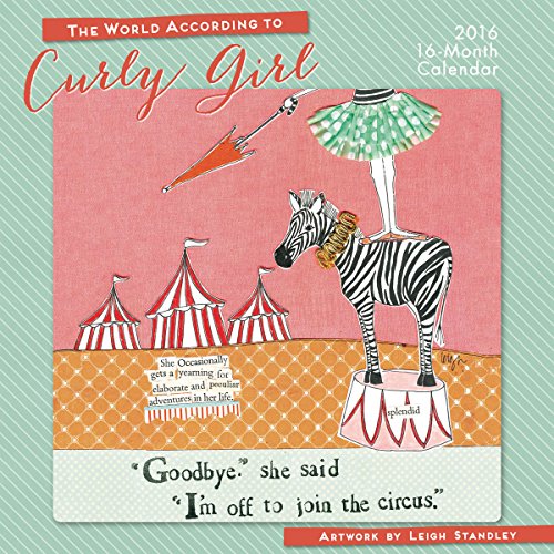 World According to Curly Girl 2016 Wall (Calendar)